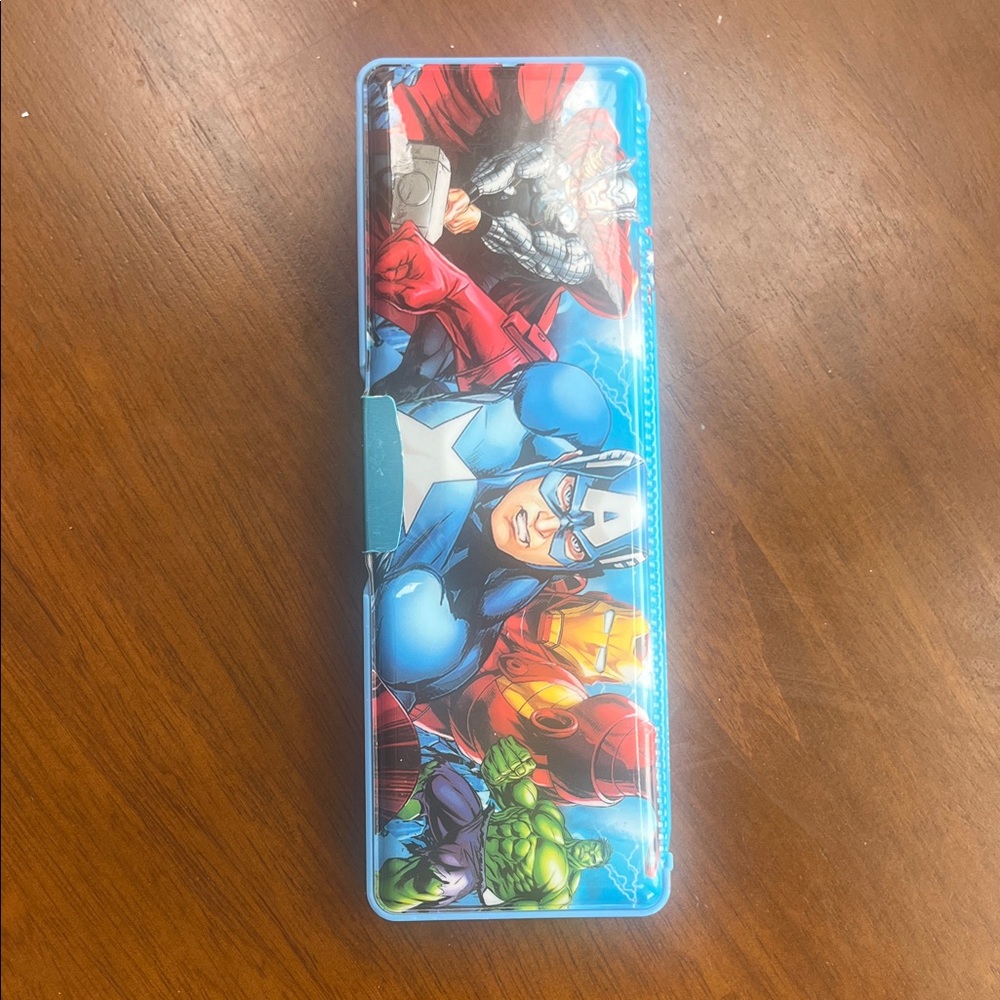 SOLD SOLD Magnetic Blue Pencil Case